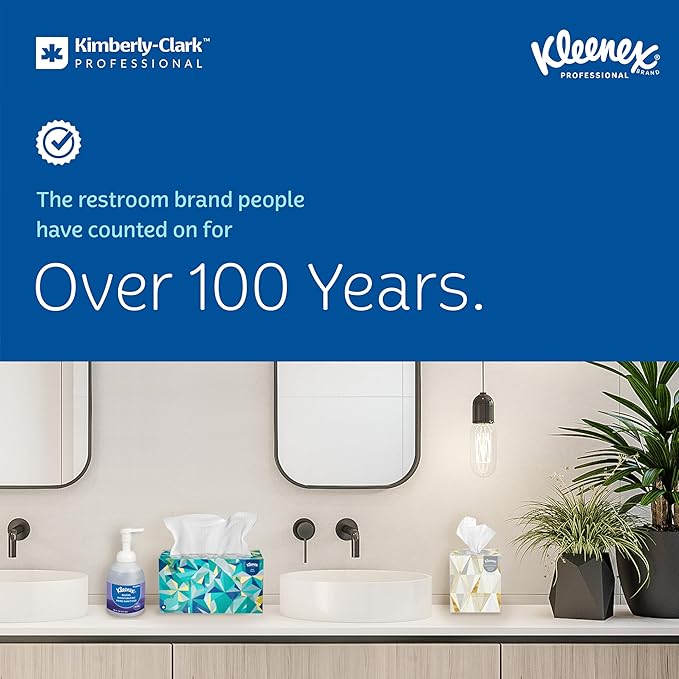 Kleenex Professional Universal Multifold Paper Towels, Bulk (01890), Absorbency Pockets, 9.2" x 9.4" Towel, White (150 Sheets/Pack, 16 Packs/Case, 2,400 Sheet Total)