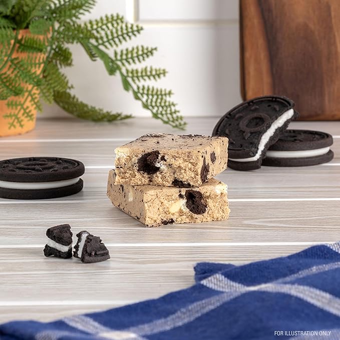 Quest Nutrition Cookies & Cream Protein Bars, 21g Protein, 1g Sugar, 4g Net Carb, High Fiber, Gluten Free, Keto Friendly, 12 Count