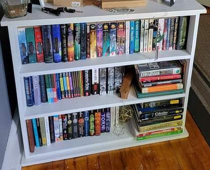 Sawdust City Small Bookcase 3 Shelves (Old Williamsburg Blue)