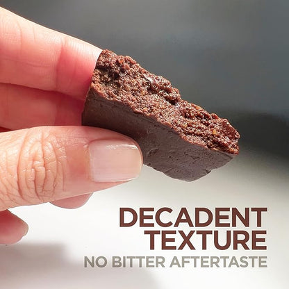 Protein Bar Chocolate Brownie | High Protein High Fiber Keto Snacks for Gut Health, Gluten Free Chocolate with Organic Ingredients for Weight Loss, Vegan Protein Bars with MCT Oil and Ashwagandha, Wholesome Yum Clean Protein Bars 100 Calories each | Lo...
