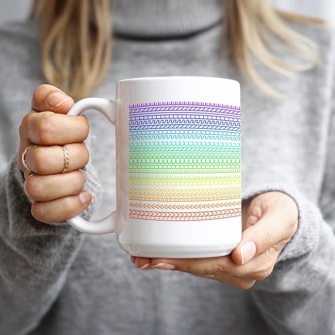 Hogg I'm a Ray of Sunshine Mug, 15 oz Ceramic Hidden Message Coffee Cup, I'm a Ray of Fucking Sunshine Mug, Sideways Hidden Message Cup, Office Gifts for Coworkers, Sarcastic Swear Gifts