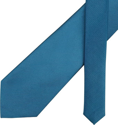 GUSLESON Classic New 3.15"（8cm） Men's Solid Color Necktie Wedding Business Tie + Gift Box