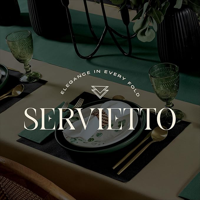 Disposable Linen-Feel Guest HandTowels [MEDIUM SIZE - Pack of 7500] - Cloth-Like Hand Bathroom Napkins - Soft and Absorbent Paper Napkin for Kitchen, Bathroom, Party, Wedding, Or Event