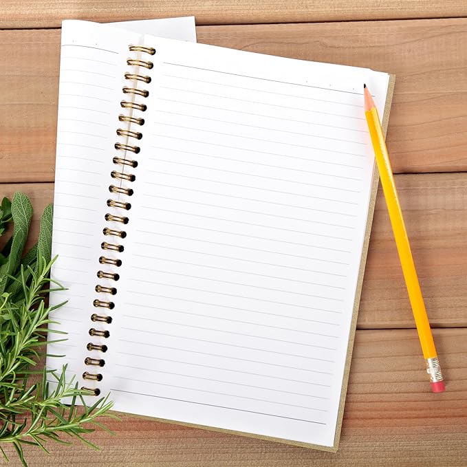Christian Spiral Notebook,Christian Journal,Christian Notebook for Women Men Writing,Bible Cover Spiral Notebook 8.3×5.5 Inch Kraft Paper
