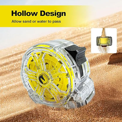 Tape Measure 16Ft, Retractable Stainless Steel Tape Measure, Waterproof & Rustproof Stainless Steel Band with Transparent Hollow Design for Renovation, Construction, Carpentry