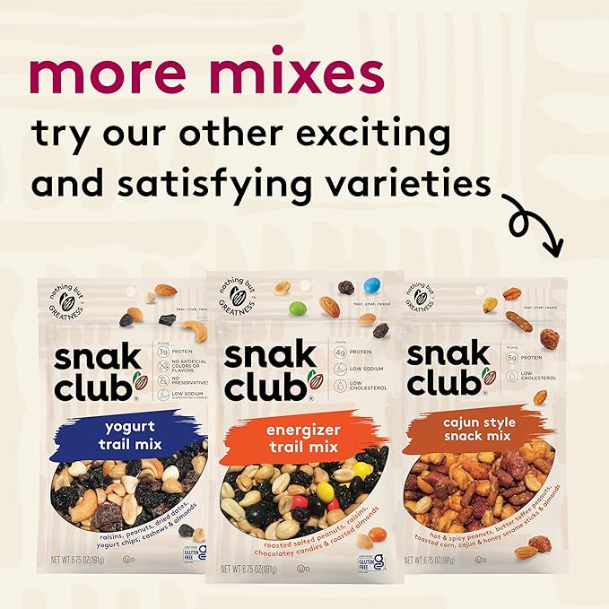 Snak Club Sweet & Salty Trail Mix, Family Size, 14 Ounce