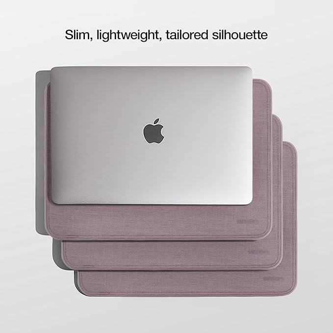 Incase ICON Sleeve with Woolenex - MacBook Pro 14 inch Case - 2024, 2023, 2022, 2021, M4, M3, M2, M1 - Fitted MacBook Case, Laptop Sleeve, Hard Cover, Durable, Lightweight - Purple Rain