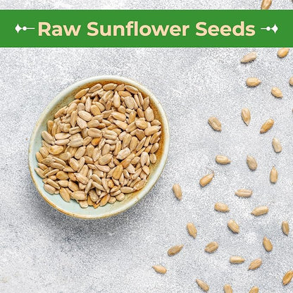 Sincerely Nuts Organic Sunflower Seed Kernels Raw (No Shell) (5lb bag) | Nutritious Antioxidant Rich Superfood Snack | Source of Protein, Fiber, Essential Vitamins & Minerals | Vegan and Gluten Free