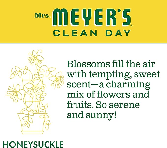 Mrs. MEYER'S CLEAN DAY Hand Soap, Refill Variety Pack Soaps Made to Clean and Freshen Hands