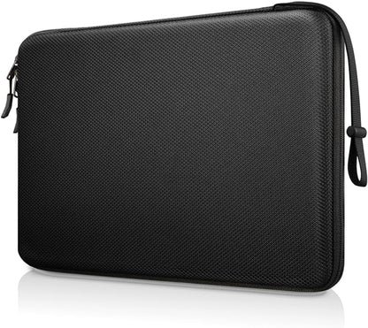 FINPAC Hard Laptop Sleeve Case for 15.3 inch MacBook Air M4 M3 M2 2025 2024, 16.2 inch MacBook Pro M4/M3/M2/M1 Pro/Max A2991 A2780 A2485 A2141, Waterproof Case for Surface Laptop/Book, Black