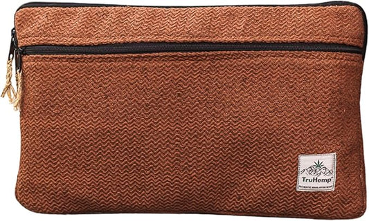 Brown Laptop Sleeve – Durable 14-Inch Laptop Cover with Zipper, Lightweight Water-Resistant Case for Travel & Work