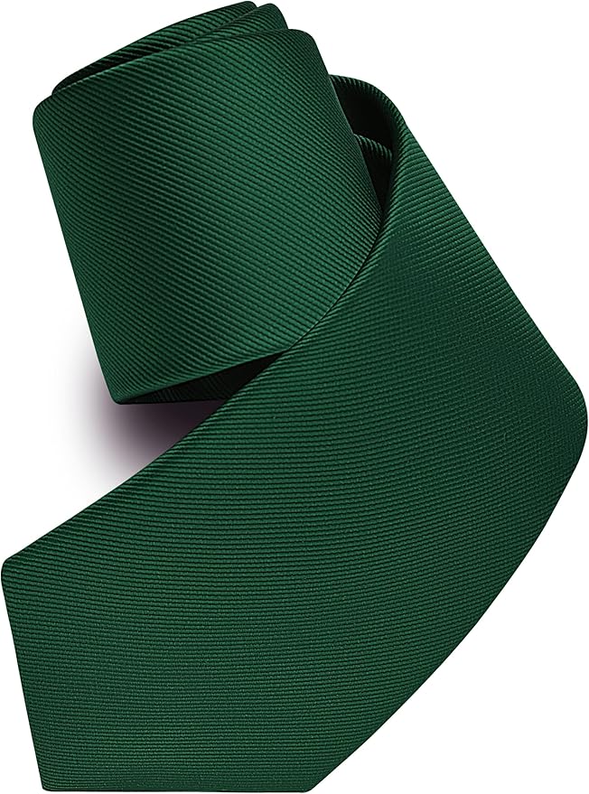 Branduce 3.15"（8cm） Men's Solid Color Formal Woven Necktie + Gift Box