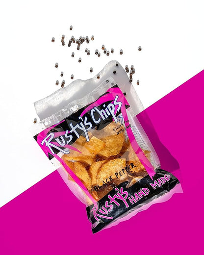 Rusty’s Chips - Crunchy & Healthy Chips for a Quick Bite - Gluten Free Chips, No Preservatives, Non-GMO, Vegan-Friendly Snack Pack