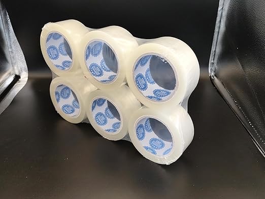 2 Inch x 110 Yards Packing Tape（36 Rolls）, Clear Shipping Tape for Boxes, Strong Adhesive for Packaging, Sealing, Moving, Storage，Lightweight Packing