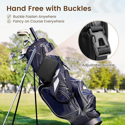 YOREPEK Golf Accessories Kit for Men, Golf Stuff Set with Leather Case, Golf Balls, Golf Tees, Multifunctional Divot Knife, Monocular, Scorer, Golf Gifts for Men Women Golfers