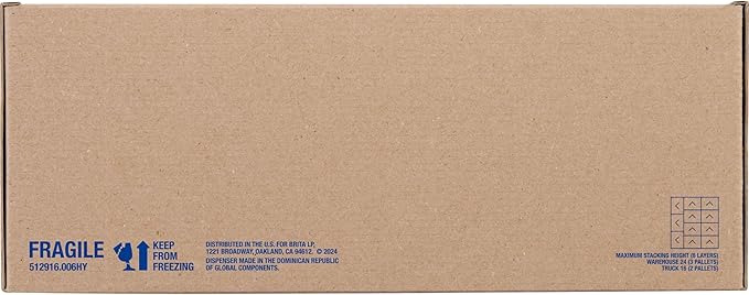 Brita UltraMax Large Water Dispenser with 1 BritaPlus Filter, 27 Cup, White (Package May Vary)