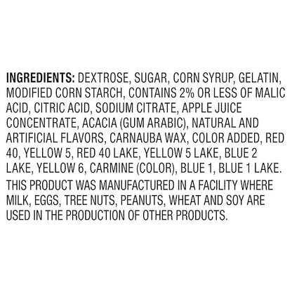 Nerds Gummy Clusters Candy, Rainbow, Resealable 8 Ounce Bag (Pack of 2)