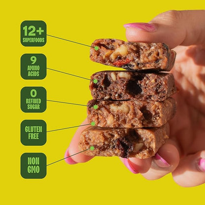 The Bomb Co. Blender Bomb Bar, Lemon Poppyseed, Superfood Snack Bar for the Body’s Natural Defense, Almond Butter, Hemp Seeds, Chia Seeds, Flax Seeds, Lemon Juice Powder, Sea Salt, Aloe Vera, 9 Bars