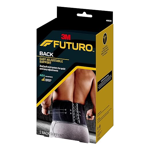 FUTURO Easy Adjustable Back Support, Adjustable
