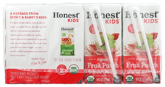 Honest Kids Super Fruit Punch, 6 oz., 8 PK