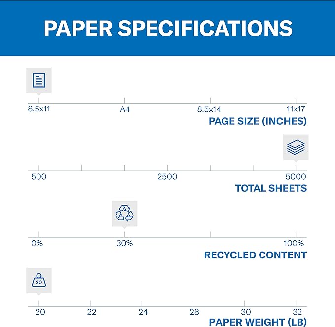 Hammermill Colored Paper, 20 lb Cherry Printer Paper, 8.5 x 11-10 Ream (5,000 Sheets) - Made in the USA, Pastel Paper, 102210C