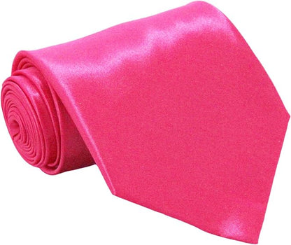 Soophen Mens Necktie 3.75" Tie Solid Color Ties