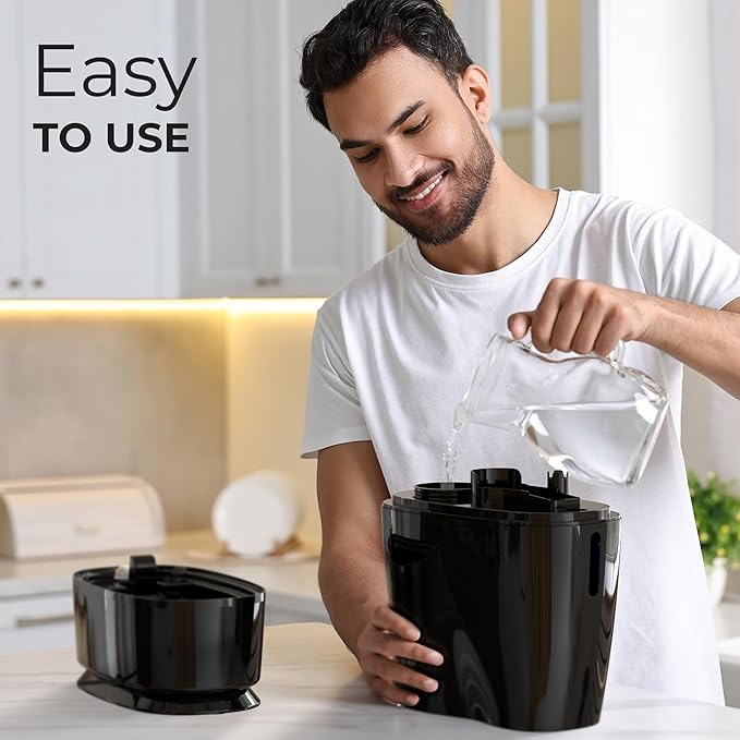 Everlasting Comfort 6L Humidifiers for Bedroom, Quiet 50HR Runtime No-Filter Supersized Cool Mist Humidifier Large Room for Whole House, Plants, Baby Nursery, Allergies, Dry Skin, Congestion, Indoor