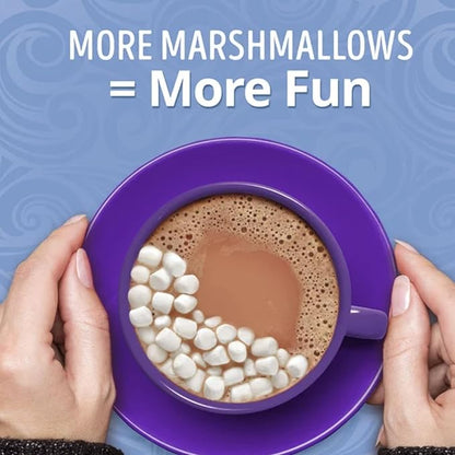 Hot Cocoa Mix with Marshmallows – Rich & Creamy Instant Hot Chocolate Packets (50 Count Each, Pack of 2) – Single Serve Cocoa Drink for Family, Kids & Winter Parties