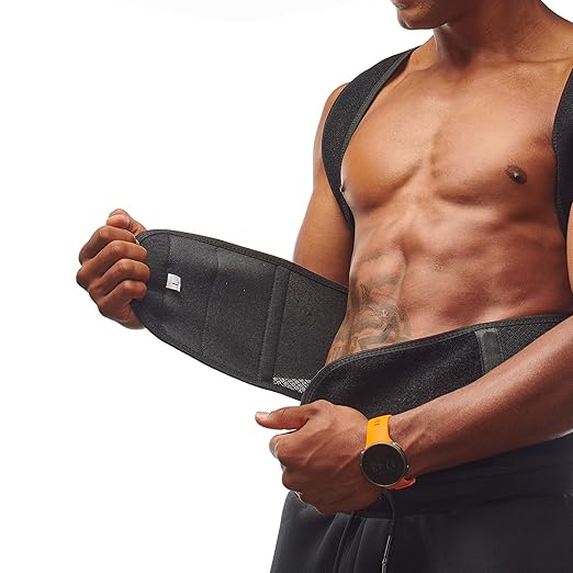 Posture Corrector for Men and Women - Back Brace for Upper and Lower Body Support - Adjustable Straightener with Pain Relief and Muscle Memory (Large)