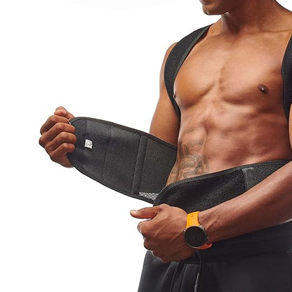 Posture Corrector for Men and Women - Back Brace for Upper and Lower Body Support - Adjustable Straightener with Pain Relief and Muscle Memory (Small)