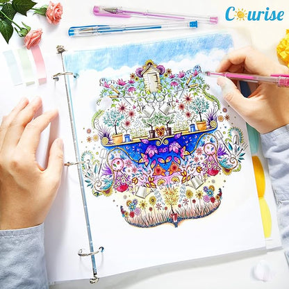 108 Unique Colors Gel Pen Set
