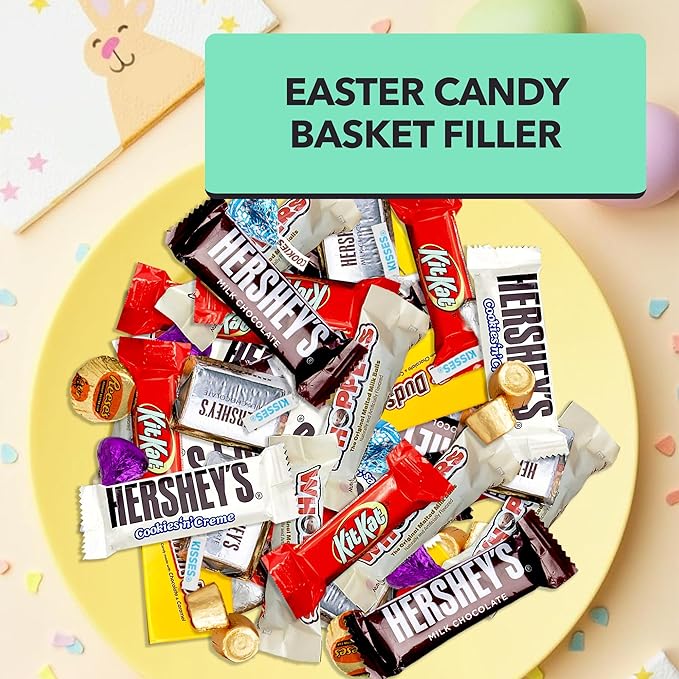 Chocolate Candy Variety Pack - 20 lb Assorted Bulk Chocolate Miniatures - Bulk Individually Wrapped Candy Bars - Holiday Candies, Party Bag Candies - Dark & Milk - Mini Chocolates