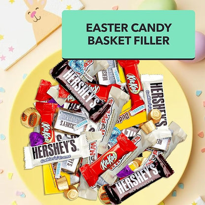 Chocolate Candy Variety Pack - 20 lb Assorted Bulk Chocolate Miniatures - Bulk Individually Wrapped Candy Bars - Holiday Candies, Party Bag Candies - Dark & Milk - Mini Chocolates