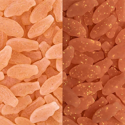SOUR PATCH KIDS and SWEDISH FISH Mini Glow Ups Strawberry-Watermelon Soft & Chewy Candy Variety Pack, Bulk Candy, 4-6.7 oz Bags