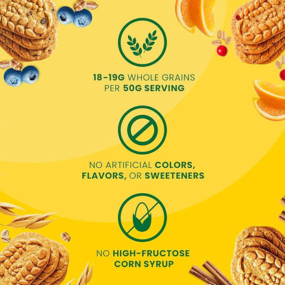 belVita Breakfast Bars Biscuits Variety Pack, 4 Flavors, 30 Total Packs, 6 Boxes (4 Biscuits Per Pack)