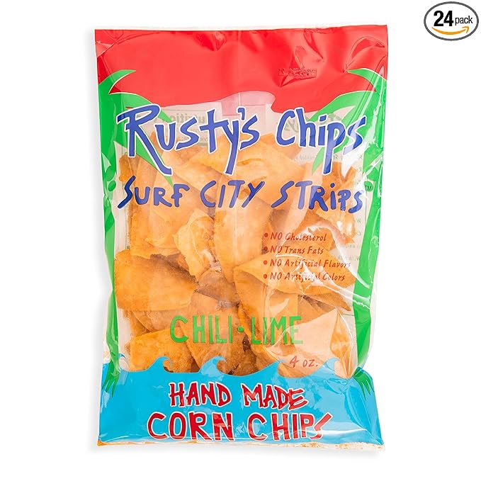 Rusty’s Chips - Crunchy & Healthy Chips for a Quick Bite - Gluten Free Chips, No Preservatives, Non-GMO, Vegan-Friendly Snack Pack