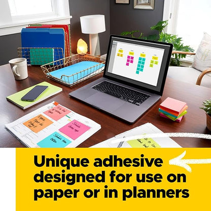 Post-it Notes, 3x3 in, 24 Pads, Canary Yellow, Clean Removal, Recyclable (Pack of 2)