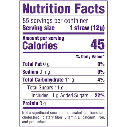 Wonka Pixy Stix Powder Candy-filled Straws, Sweet and tart candy, Springtime Easter Candy, 0.42 oz (85 Count) (Pack of 2)