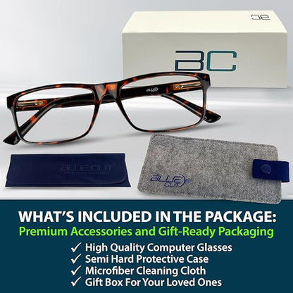 Blue Light Blocking Glasses For Men/Women Anti-Fatigue Computer Monitor Gaming Glasses Reduce Eye Strain Game Glasses