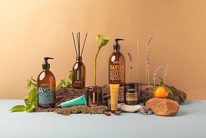Compagnie de Provence Savon de Marseille Apothicare Liquid Soap, Mint Basil, 16.7 Fl Oz Glass Pump Bottle