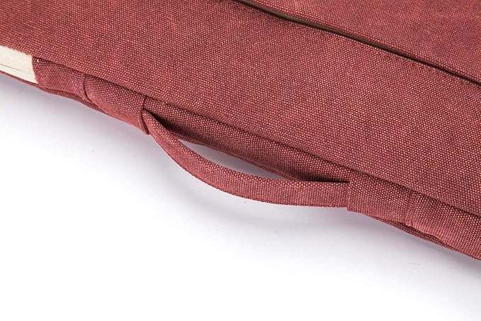 Kinmac 360° Protective Laptop Sleeve Case Bag Cover with Handle for MacBook Pro 16 inch,16 inch HP,Lenovo,Dell,ASUS,Acer Ultrabook and Business Laptop (Wine Red)