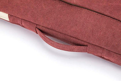 Kinmac 360° Protective Laptop Sleeve Case Bag Cover with Handle for MacBook Pro 16 inch,16 inch HP,Lenovo,Dell,ASUS,Acer Ultrabook and Business Laptop (Wine Red)