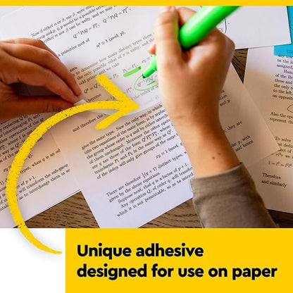 Post-it Transparent Sticky Notes, 3x3 in, 12 Pads/Pack, 36 Sheets/Pad, Sticks Securely and Removes Cleanly