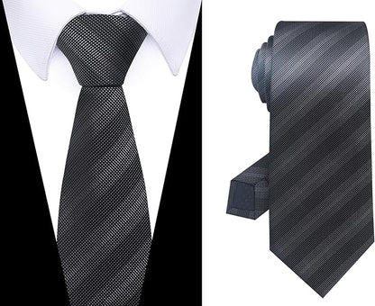 Tie For Men Necktie Woven Jacquard Neck Ties Set 6 PCS