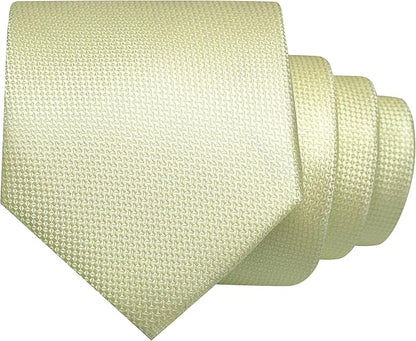 JEMYGINS Mens Tie and Lapel Pin with Pocket Square Tie Clip Sets for Casual and Business 4PCS