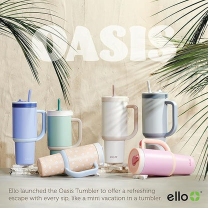 Ello Oasis 30oz Stainless Steel Tumbler - Take a Bow