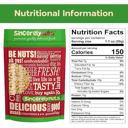 Sincerely Nuts Roasted Soybeans Lightly Salted (3 LB) - Healthy Fat - Vegan & Kosher - Easy Snack -Gluten-Free