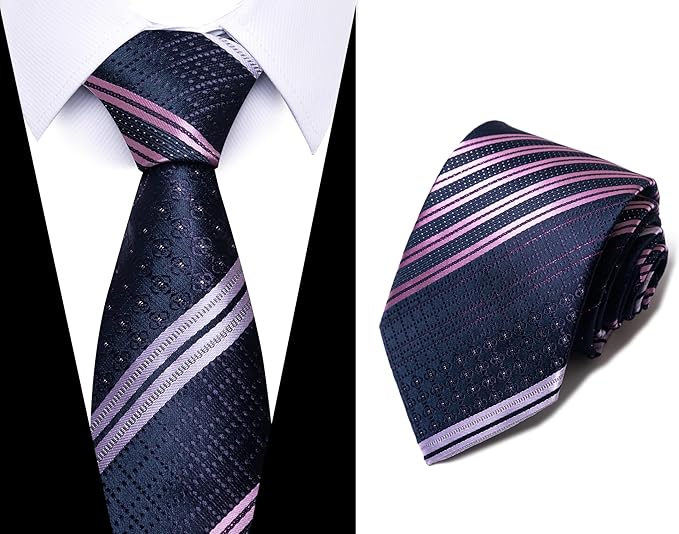 Tie For Men Necktie Woven Jacquard Neck Ties Set 6 PCS