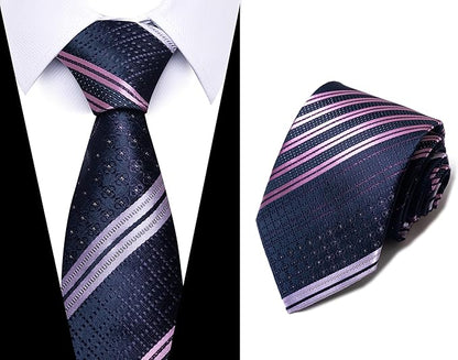 Tie For Men Necktie Woven Jacquard Neck Ties Set 6 PCS