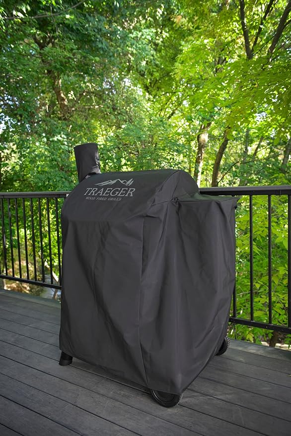 Traeger Grills BAC503 Full-Length Grill Cover Grill Accessory - Pro 575/ Pro 22, Black